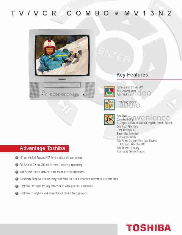 Toshiba TV VCR Combo MV 13N2-page_pdf